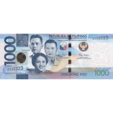 (364) ** PNew (PN235) Philippines - 1000 Piso Year 2022